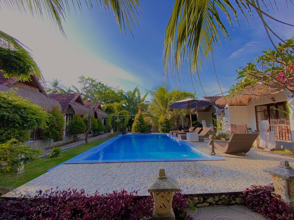 Gelih Bungalow Nusa Penida Batununggul Buitenkant foto